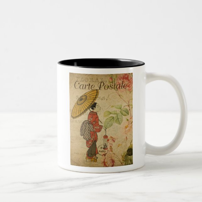 French Postcard Coffee Mug (Right)
