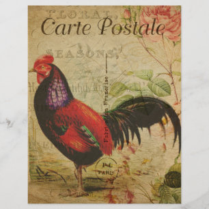 French Postcard Flyer