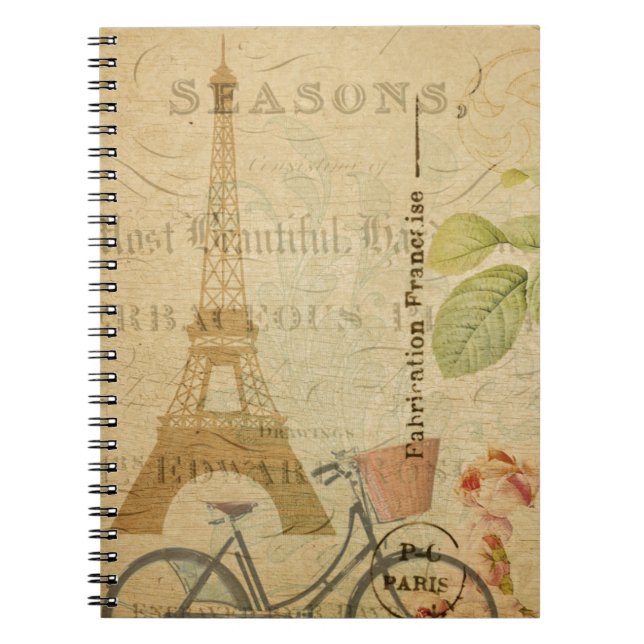 French Postcard Notebook (Front)