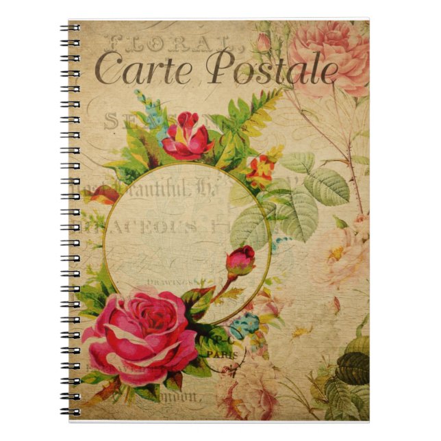 French Postcard Notebook (Front)