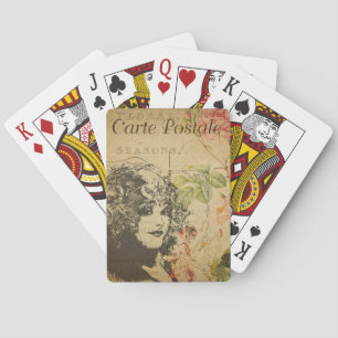 French Postcard Playing Cards