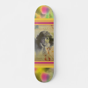 French Postcard Skateboard