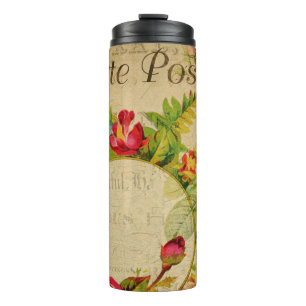French Postcard Thermal Tumbler