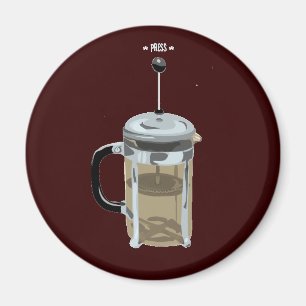 French Press Magnet