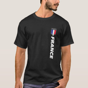 French Pride French Football Soccer Style T-Shirt