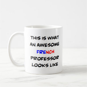french professor, awesome coffee mug