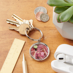 French proverb about porc key ring