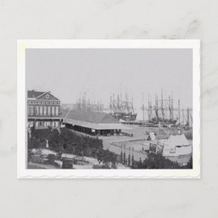 French Quarter 1865 Postcard