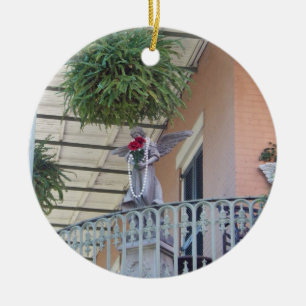 French Quarter Angel Ceramic Tree Decoration