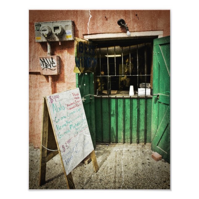 French Quarter Bar Photo Print (Front)
