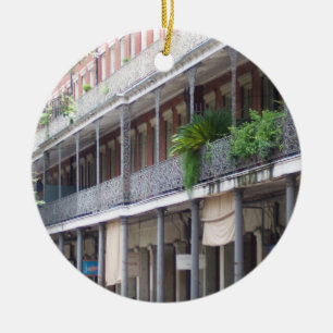 French Quarter Ceramic Tree Decoration