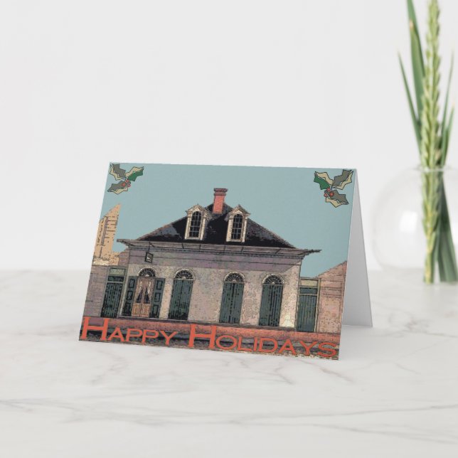 French Quarter Holiday Card (Front)