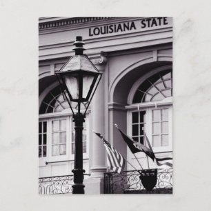 French Quarter Lampost Postcard