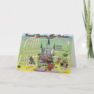French Quarter New Orleans Card
