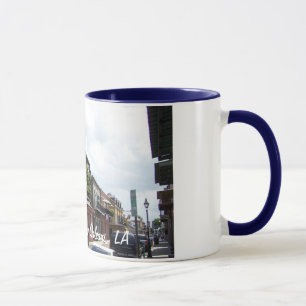 French Quarter Street View New Orleans Louisiana Mug