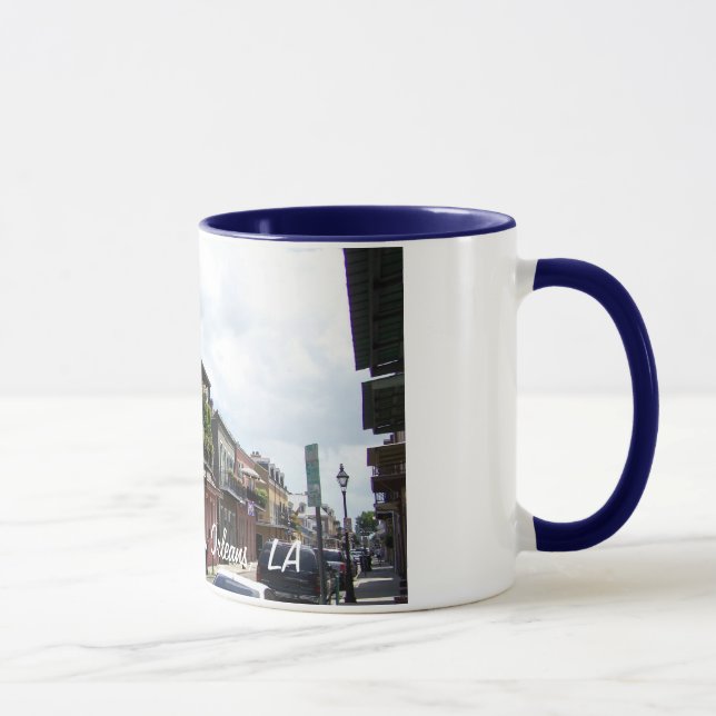 French Quarter Street View New Orleans Louisiana Mug (Right)