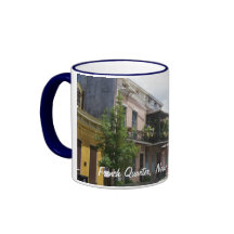 French Quarter Street View New Orleans Louisiana