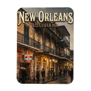 French Quarter USA Magnet