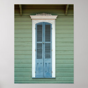 French Quarter Window Poster
