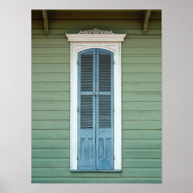 French Quarter Window Poster (Front)