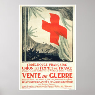 French Red Cross Charity Sale Poster