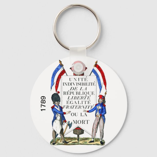 French Revolution  Keychain (Front)