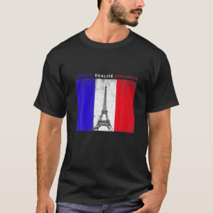 French Revolution Liberty Equality Fraternity Bast T-Shirt