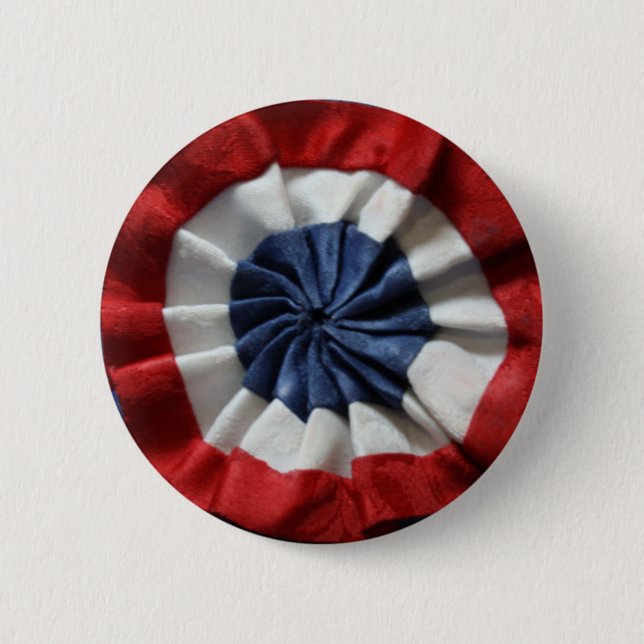 French Revolution Tricolor 6 Cm Round Badge (Front)