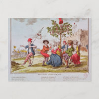 French revolutionaries dancing the carmagnole