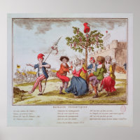 French revolutionaries dancing the carmagnole