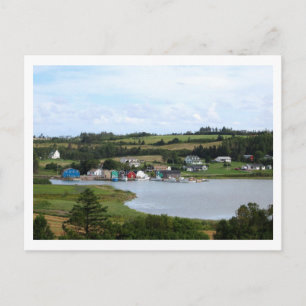 French River, PEI Postcard