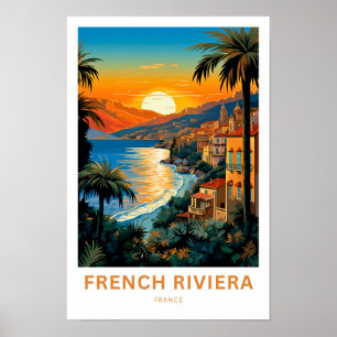 French Riviera France Travel Print