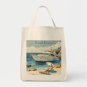 French Riviera: Iconic Destinations Tote Bag