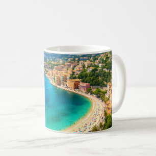 French Riviera Summer Coffee Mug