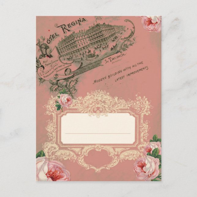 French Rose - Postcard (Front)