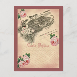 French Rose - Postcard