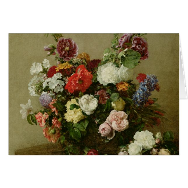 French Roses and Peonies, 1881 (Front Horizontal)