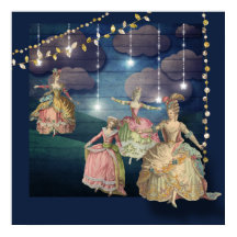 French Royals Dancing Under the Twinkling Lights