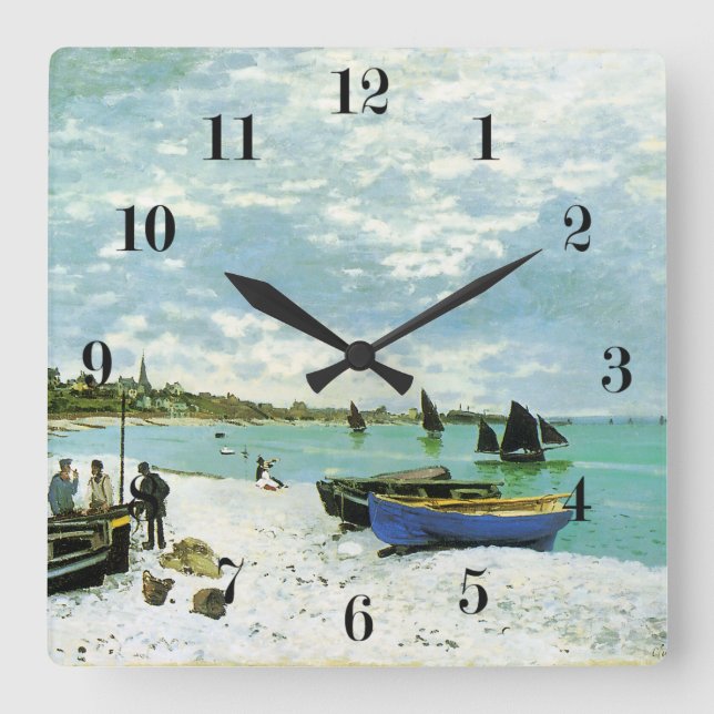 French Seaside Wall Clock (Front)