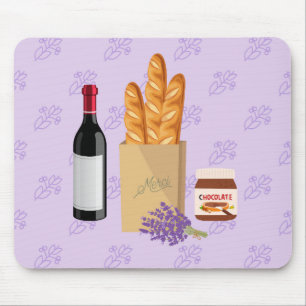 French Snack Mouse Mat