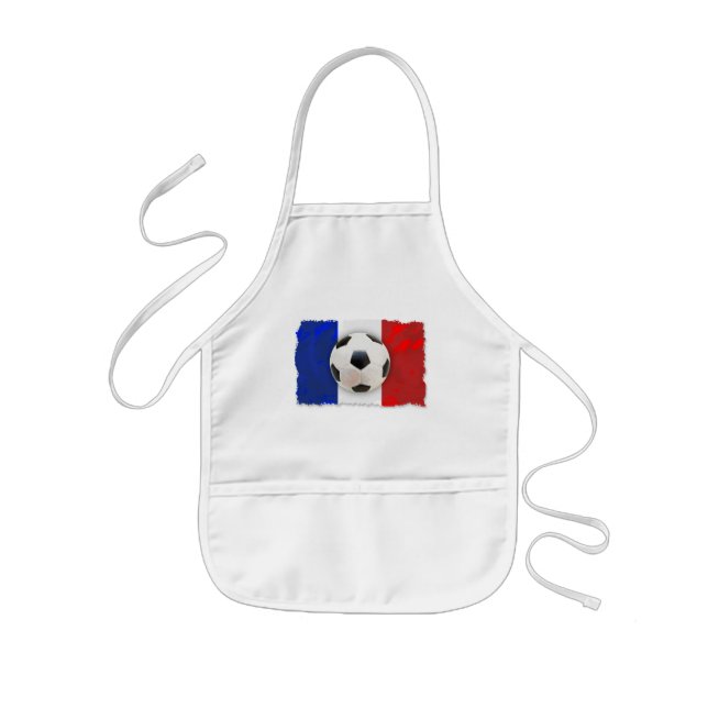 French Soccer Kids Apron (Front)