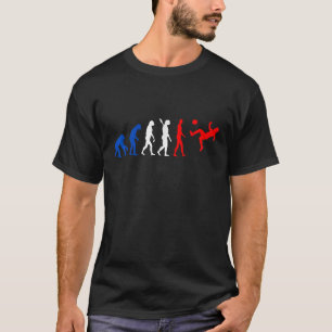 French Soccer Team France Evolution France Flag Fr T-Shirt