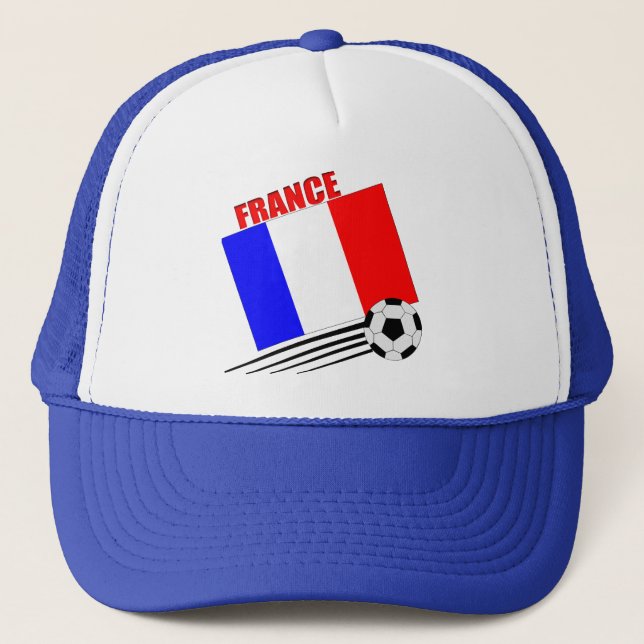 French soccer team trucker hat (Front)