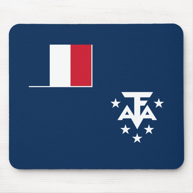 French Southern Antarctic Lands Mouse Mat (Front)