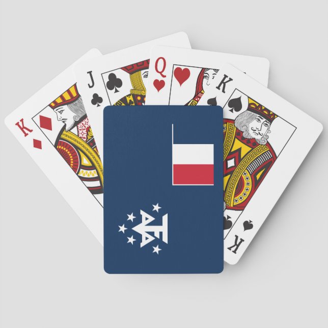 French Southern Antarctic Lands Playing Cards (Back)