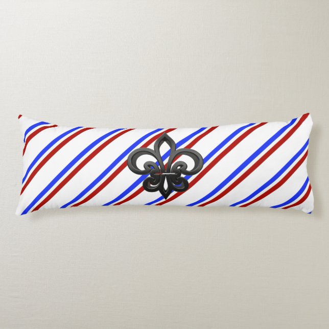 French stripes flag body cushion (Front)