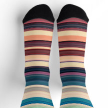 French stripes sports socks