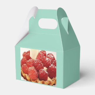 French Tarte aux Framboise Favour Boxes