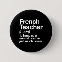French Teacher Definition Fun Back To School First