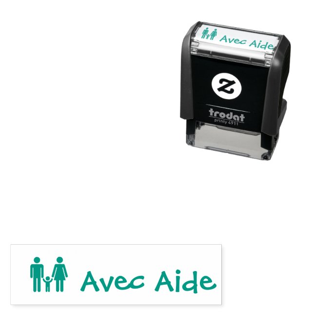 French Teacher Self-inking Stamp (In Situ)
